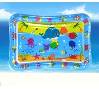 Tapis de jeu d'eau PVC Tapis de natation Table d'eau pour les parents Jouet d'eau pour piscine gonflable d'extérieur d'intérieur pour enfants Baleine Color Box Packing