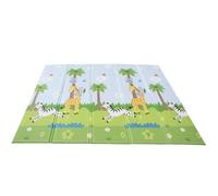 Tapis De Jeu D'éveil Pliable Pour Enfant Bébé Double Face 2 En 1 Sunny Safari Magic Garden Fantasy Fields Ps-Pm001