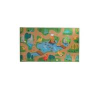 Tapis de Jeu d'Extérieur Dinosaures - Multi - 140 x 80 x H 0,5 cm