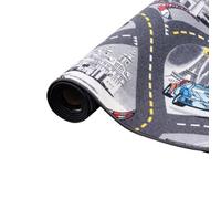 Tapis de jeu - Disney - Circuits de route - 100% Polyamide - Facile d'entretien - Non toxique