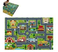 Tapis de jeu éducatif antidérapant lavable en machine pour apprendre et s'amuser, pour chambre d'enfant, chambre d'enfant, chambre d'enfant, chambre d'enfant