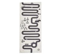 Tapis De Jeu En Coton Pour Enfants, Avec Motifs De Piste De Voiture, Pour Ramper, Aventure, Chambre À Coucher, Amusant