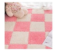 Tapis de Jeu en Mousse emboîtable, 16 pièces, Dalles de Sol Puzzle en | Tapis de jeu carré en mousse emboîtable de 16 pièces avec un motif patchwork en peluche douce, idéal comme tapis d'éveil pour