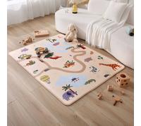 Tapis de jeu enfant à mémoire de forme cloud play safari play safari 120X160