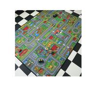 Tapis de jeu enfant - Circuit de voiture - Ville - 120 x 170 cm