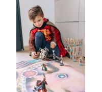 Tapis De Jeu Enfant citadelle Médiévale - Fabriqué En France Multicolore 90X120