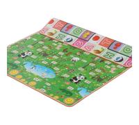 Tapis de Jeu Enfant pour Salle de Jeux - Tapis Éducatif et Ludique pour Chambre,Double Face Activités Sensorielles Intérieur Extérieur Crèche Maternelle Maison