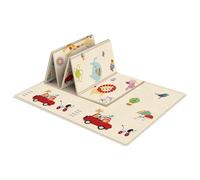 Tapis de jeu épaissi : matériau en mousse de 70 x 40 pouces, feuille d'apprentissage sensoriel colorée, couverture de sécurité antidérapante | Exercice de coordination corporelle en plein air Int