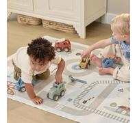 Tapis de jeu et circuit de voitures (100x140 cm)