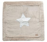 Tapis de jeu étoile gris galet (100 x 100 cm)