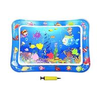 Tapis De Jeu Lit D'Eau Pour Chat - 66x47 cm Tapis Sensoriel Gonflable À Eau Pour Animaux | Coussin rafraîchissant interactif Plateau anti-dérapant Griffoir Jouet pour chaton et chiot d'intérieur et d'