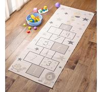 Tapis de jeu Marco Paul Hopscotch pour enfants, pliable et lavable, tapis de jeu pour chambre à coucher, tapis de jeu pour tout-petits, cadeau de Noël, décoration de chambre à coucher et salle de jeux