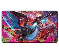 Tapis de jeu Mega Dracaufeu - Mega Dracaufeu X ex Ultra Premium Collection UPC - MTG Decks & More Compatible avec Pokémon TCG