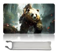 Tapis de jeu MTG avec sac étanche, bords cousus, tapis de souris pour les amateurs de cartes MTG, tapis de souris avec zones (tapis de jeu original) (sans zone, Shanghai-GP)