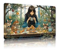 Tapis de jeu MTG, avec sacs de rangement gratuits, tapis de jeu MTG 61 x 35,6 cm, tapis de jeu TCG et tapis de jeu de société pour cartes, tapis de souris tapis de bureau (Magical Girl-Auxiliary