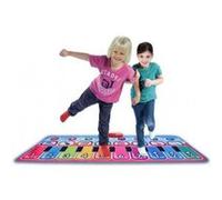 Tapis de jeu musical electronique enfant 8 instruments 10 tonalites - clavier piano geant xxl 130x48cm - musique danse