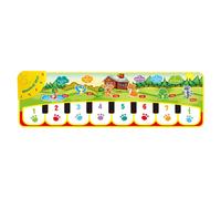 Tapis De Jeu Musical Pour Bébé, Couverture, Son Animal, Piano, Pliable, Développement Du Cerveau, Instrument, Jouet Éducatif Pour Enfant