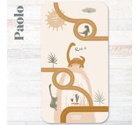 Tapis de jeu nomade routes paolo dino multicolore TU