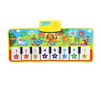 Tapis De Jeu Piano Musical Anglais Pour Bébé, 71x28cm, Couverture De Jeu, Jouets Éducatifs Électroniques, Cadeau Pour Bébé