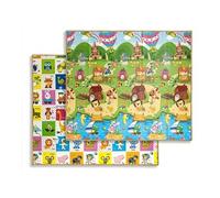 Tapis de jeu pliable Animaux Colorés