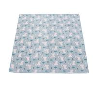 Tapis de Jeu Pliable, Grand Tapis de Jeu rembourré Imperméable Bleu pour Pique-nique