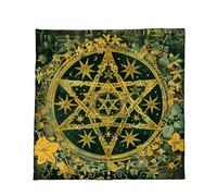 Tapis de jeu portable en velours coloré facile à nettoyer - Nappe de table de divination