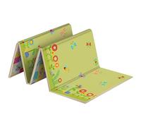 Tapis de jeu pour bébé 71 x 40 cm, tapis de jeu pliable sur 2 côtés, en mousse PE sûr et respectueux l'environnement pour enfants, imperméable, antidérapant, pour bébé ra