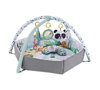 Tapis de jeu pour bébé fille - Tapis d'activité sensorielle éducatif avec jouet - Tapis de sol éducatif pour la perception visuelle, la perception et le développement des compétences