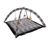 Tapis De Jeu Pour Chat Flamant Rose 54,5Cm Blanc Noir Avec Jouet À Corde