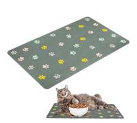 Tapis de Jeu pour Chien et Chat Pliable Antidérapant en Terre de Diatomée