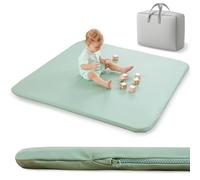 Tapis de Jeu pour Enfant Bebe 120x120x3cm - Le tapis de sol en cuir végétal extra épais, imperméable et super doux crée un espace de jeu sûr pour les petits. - Tapis d'éveil pour Bébé