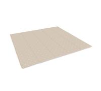 Tapis de jeu pour enfant réversible (200x180 cm) feuilles beige TU