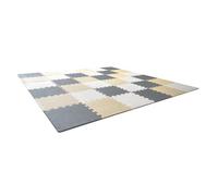 Tapis de Jeu Pour Enfants 36 Tuiles-Duoku-Mousse EVA de 0,4 Po-Tapis de Puzzle Pour Tout-Petits Emboîtables de 12 po x 12 po