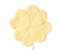 Tapis de Jeu pour Enfants Moderne en Coton Matelassé en Forme de Trèfle 110 x 11