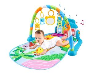 Tapis De Jeu Pour | Tapis d'Activité Sensorielle pour avec Musique et Lumière,Plateau d'Activité Interactif,Pour Salle De Jeu Chambre De Bébé Salle Classe Jardin D'École