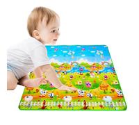Tapis de jeu pour tout-petits - Tapis de jeu pliable pour bébés - Grand tapis de de sol pliable et imperméable pour nourrissons, tapis de en mousse EVA pour, des nouveau-nés aux nourrissons
