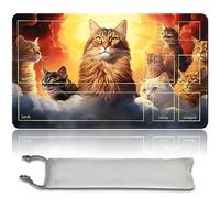 Tapis De Jeu Premium 60x35cm TCG Compatible avec OCG CCG RPG MTG Tapis De Jeu, Tapis De Souris Tapis De Table (Tapis De Jeu Original)