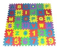 Tapis de Jeu Puzzle DIY 36 pièces en Mousse EVA pour bébé, Tapis de Sol Doux pour Le développement, Jeu numérique et Lettre pour bébés, pour bébé, en Mousse EVA