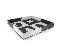 Tapis de jeu puzzle Milly Mally Jolly 2x2 - Gris