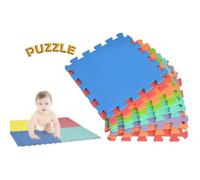 Tapis de jeu puzzle - MEDIA WAVE STORE - CIGIOKI - 20 pièces - 30x30 cm - Mousse EVA multicolore