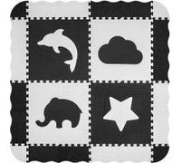 Tapis de jeu puzzle Milly Mally Jolly 2x2 - Gris