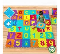 Tapis de Jeu Puzzle pour Enfant - INFANTASTIC - Alphabet et Chiffres - 86 Pièces - Mousse EVA