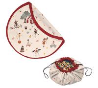 Tapis de jeu & sac à jouets-circus rouge et multicouleur TU