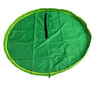 Tapis de Jeu/Sac de rangement pour les jouets, Sac de Rangement de Jouets Bébé Pliable Enfants Tapis Enfant Organisateur de Jouets Portable/Play Mat（couleurs au hasard） (150 CM)