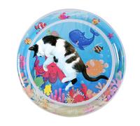 Tapis De Jeu Sensoriel Aquatique Pour Chats - Tapis De Jeu Aquatique Pour Chats | Tapis De Jeu D'eau Sensoriel Épaissi | Tapis D’eau Sensoriel Pour Chat | Tapis De Capteur D'eau Pour Animaux De Compag