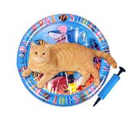 Tapis de jeu sensoriel pour chat, Tapis de jeu sensoriel pour chat | Jouet pliable pour tapis de chat | Tapis de jeu d'eau sensorielle épaissie pour chat, tapis