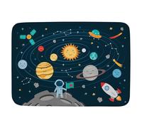 Tapis de jeu système solaire, 100x150cm
