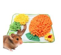 Tapis de lapin, tapis de fourrage de lapin | Snuffle Pad drôle - Traiter le distributeur, jouet de puzzle pour animaux