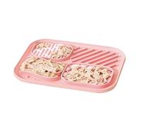 Tapis de léchage d'animaux domestiques - Tapis de léchage mangeoire pour puzzle antidérapant en silicone de 121 g avec chiens et chats Chiots de chat Enrichissement des animaux