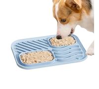 Tapis De Léchage | Distributeur de Friandises en Silicone,Tapis D'Alimentation Pour Chien Avec Ventouse - pour l'Enrichissement, les Repas à la Maison et le Dressage des Chats et des Chiots